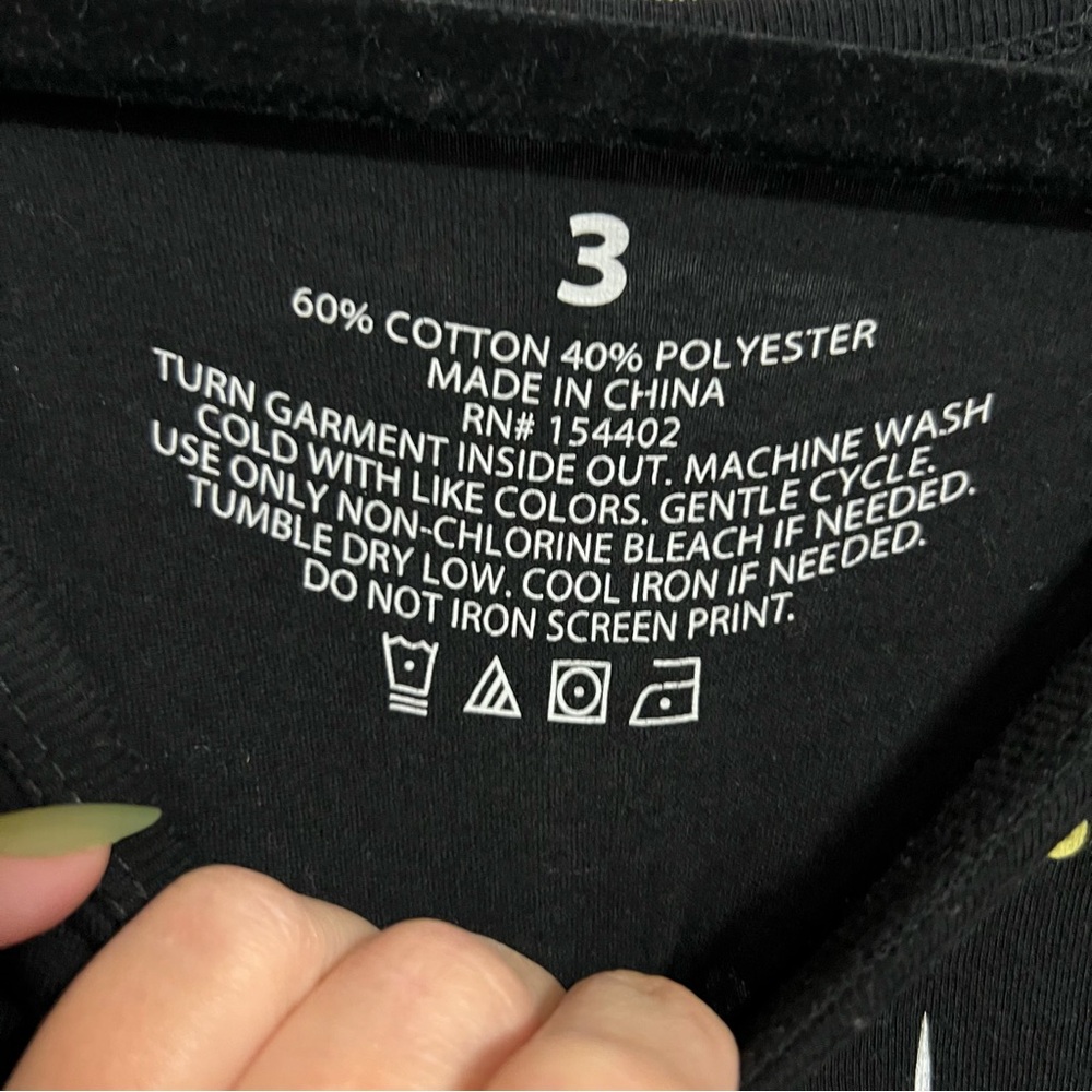 NASA Black Long Sleeve Shirt - Picture 5 of 6